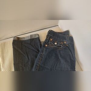 True Religion Mens Size 32 Dark Denim Jeans